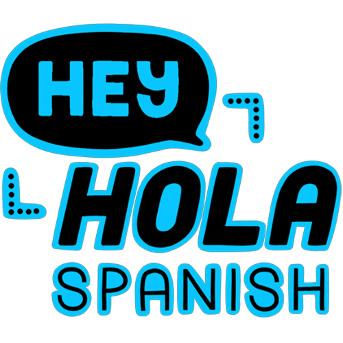 Heyholaspanish logo travel learning spanish Sticker