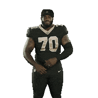 Saints Football Sticker by New Orleans Saints