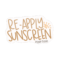 shopflogo skincare sunscreen cuidadodepiel shopflogo Sticker