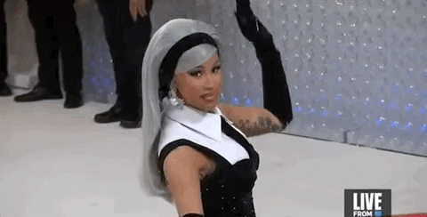 Cardi B GIF by E!