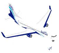 Travel Flying Sticker by IndiGo Airlines