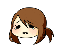 Sad Girl Cry Sticker