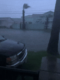 Flooding, High Winds Hit Galveston as Beryl Goes Through