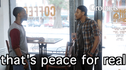 jefholbrook giphyupload peace real for real GIF