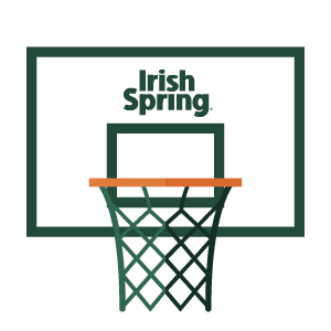 irish_spring basketball ncaa fresh shot Sticker