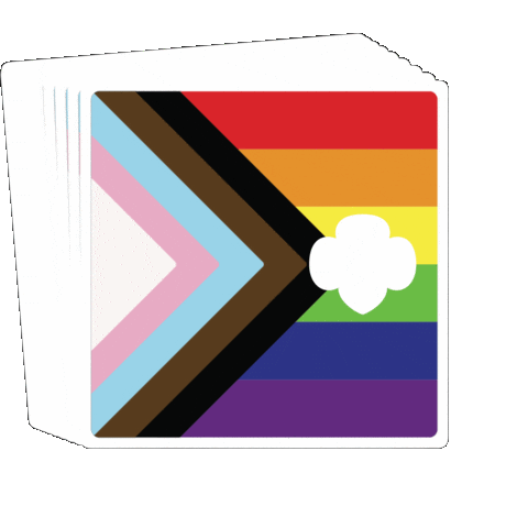Girl Scouts Pride Sticker by GSBadgerland