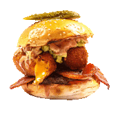 Bar Burgers Sticker by ZePickle