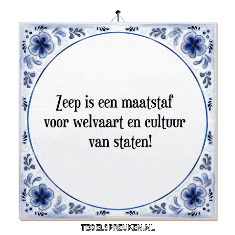 Spreuk Status Sticker by Tegelspreuken.nl