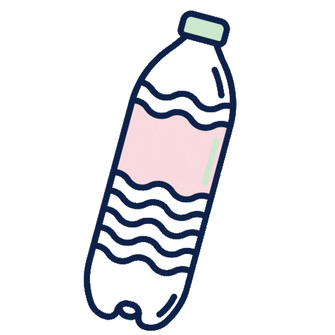 quench water bottle Sticker