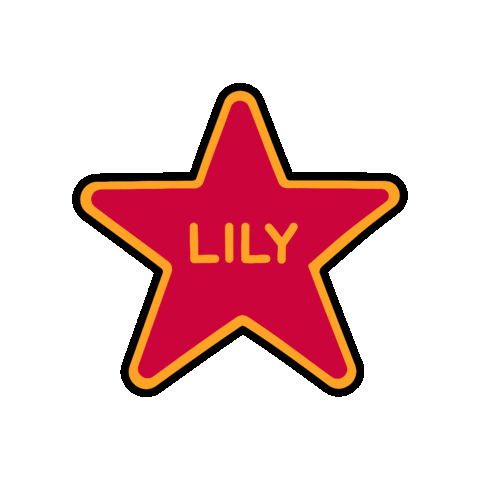 caracaranyc giphygifmaker star hollywood lily Sticker