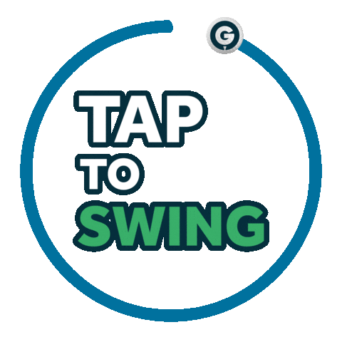 GOLFNL giphyupload golf swing golfing Sticker