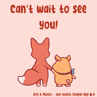 Be There Soon Miss You GIF by SoyandMochi