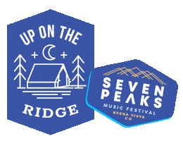 SevenPeaksFest camping colorado buena vista campground Sticker