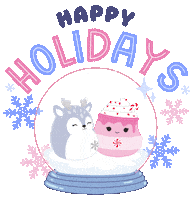 Christmas Winter Sticker by Squishmallows