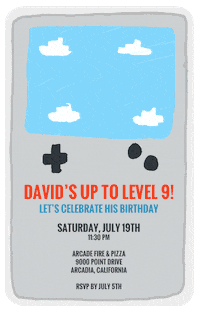 evite game video video game level up GIF