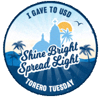 Usd Torero Sticker by University of San Diego
