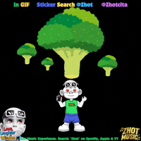 Broccoli Organic Greens GIF by Zhot Music