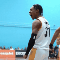 Shouting British Basketball GIF by London Lions