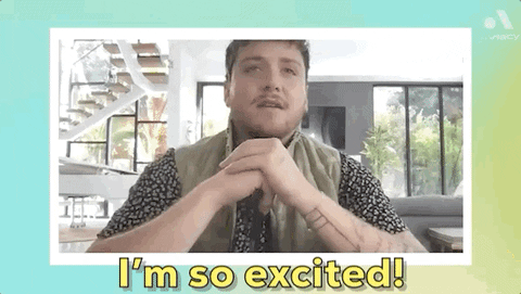 Check In So Excited GIF by Audacy