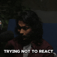 Trying Not To Laugh Self Control GIF by Ashwin Gane