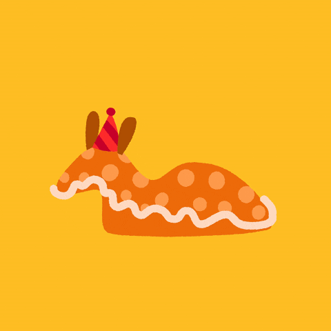 Sea Slug GIF by Katya Ross