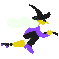 Vacuum Cleaner Halloween Sticker by Henri Campeã