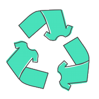 reduce save the world Sticker by thredUP