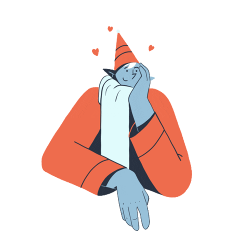 In Love Heart Sticker