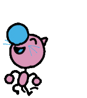 jesssmartsmiley happy dance cat fun Sticker