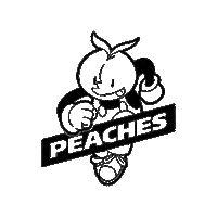 peachesoneuniverse peaches 피치스 batto peachesoneuniverse Sticker