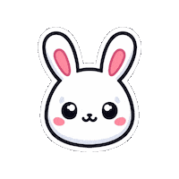 Bunny Rabbit Sticker