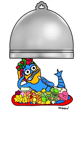 Last Supper Smurf Shremp