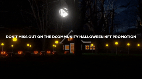 dCommunity giphygifmaker halloween nft web3 GIF