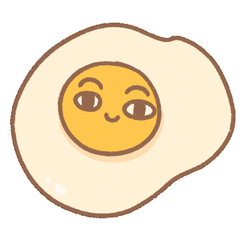 merleeeen giphyupload lunch egg brunch Sticker