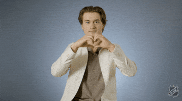 I Love You Heart GIF by NHL