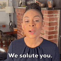 We Salute You GIF by GIPHY News