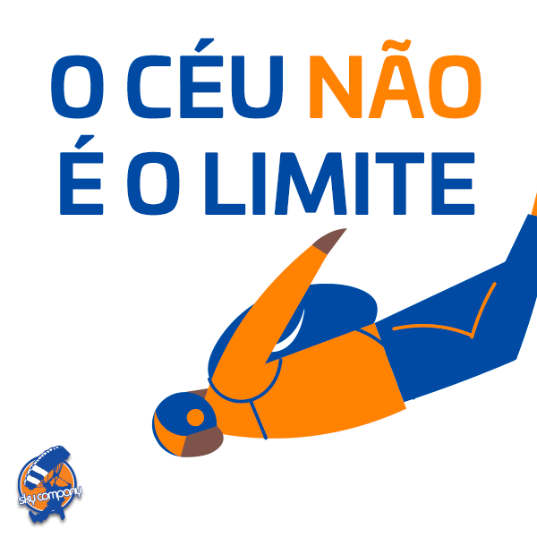 Paraquedismo Sticker by Sky Company