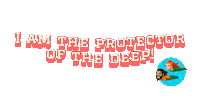 The Deep Aqua Sticker