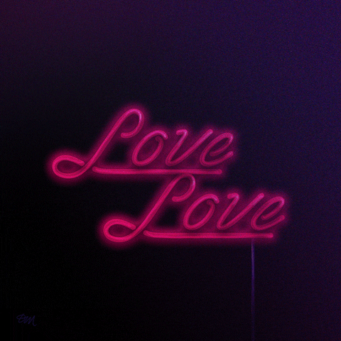Pink Love GIF by Denyse®