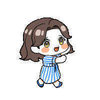 Happy Run Sticker