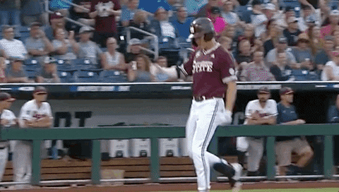 Baseball College GIF by NCAA Championships