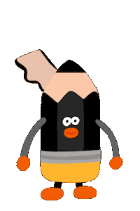 Pencil Working Sticker