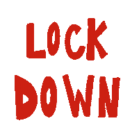 Quarantine Lockdown Sticker