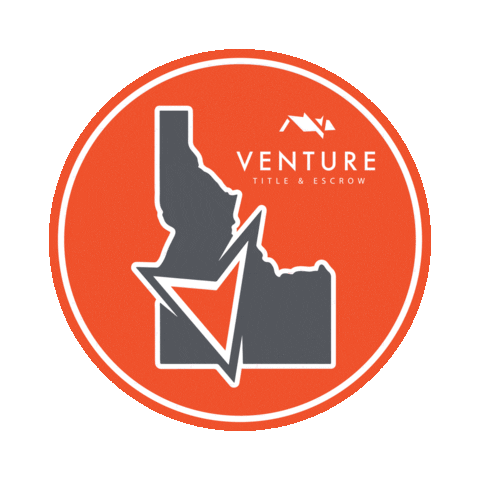 VentureTitleandEscrow giphyupload idaho boise venture Sticker