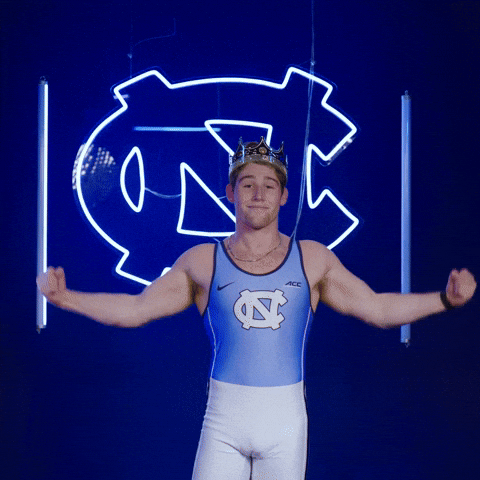 University Of North Carolina Wrestling GIF by UNC Tar Heels