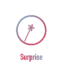 cinc360grad surprise magic wish highlight Sticker