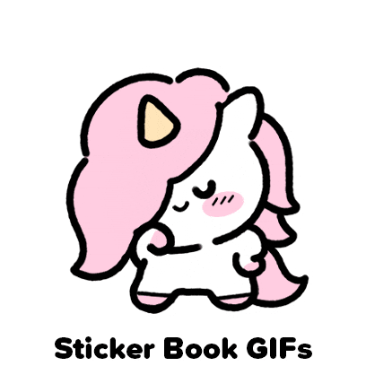 Fashion Hair Flip Sticker by Sticker Book iOS GIFs