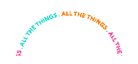 Celebrate All The Things Sticker by Tina Tower