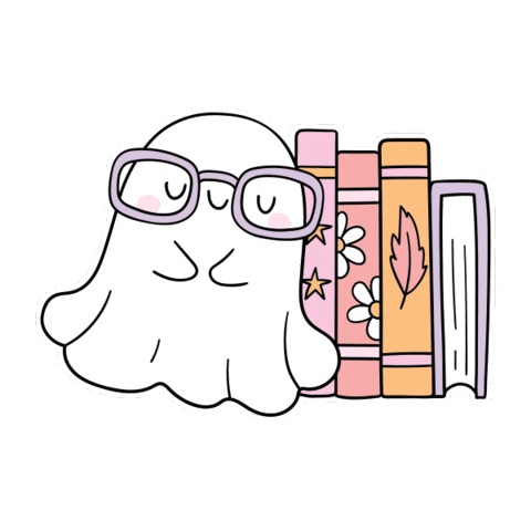 Happy Ghost Halloween Sticker by Schoolgirl Style Classroom Decor