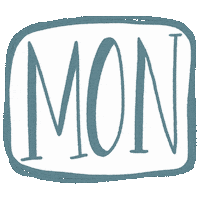 jojolala262 monday mon 星期一 禮拜一 Sticker